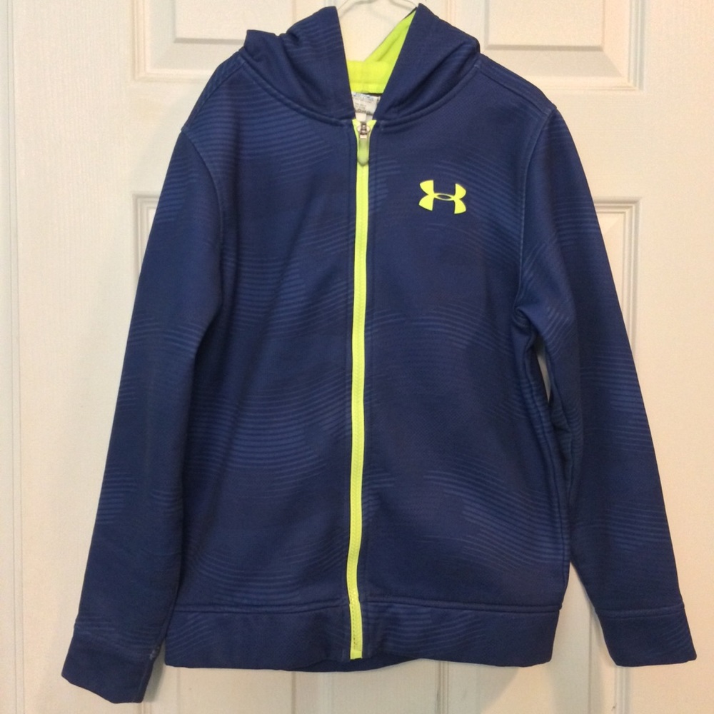 Boys Under Armour jacket with hood